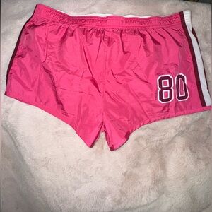 Victoria’s Secret “Pink” hot pink athletic shorts. Never worn, tags removed-L